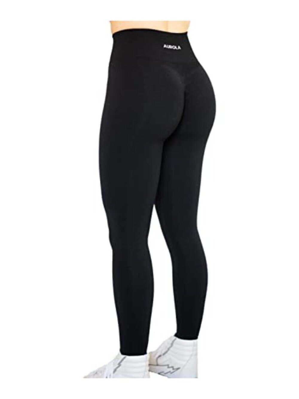 Seamless Scrunch Legging Women 7/8 Tummy Control Yoga Pants High Waist